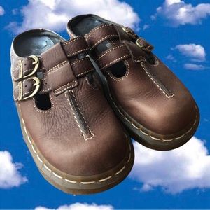 *Dr Martens Brown Leather Sandals*
